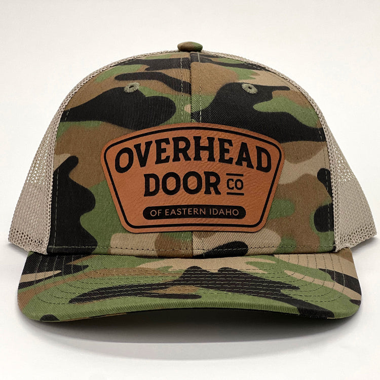 PU Leather Patch Hats