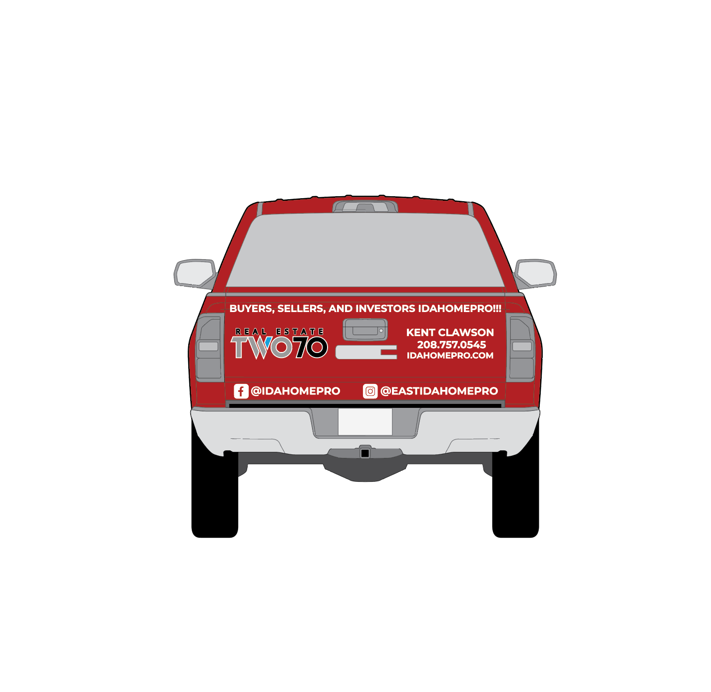 Real Estate Two70 - Partial Half Wrap - All Vehicles