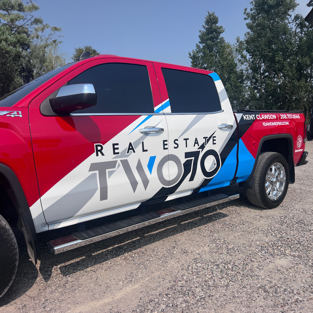 Real Estate Two70 - Partial Half Wrap - All Vehicles