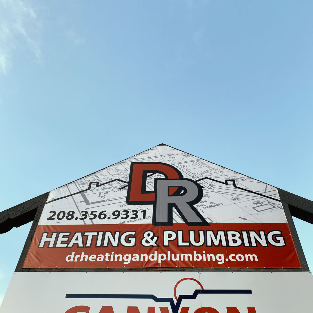 custom shape banners