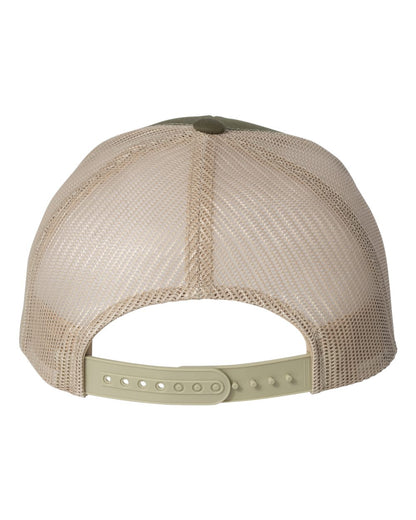 Custom Shape Bamboo Patch Laser Engraved Trucker Hat