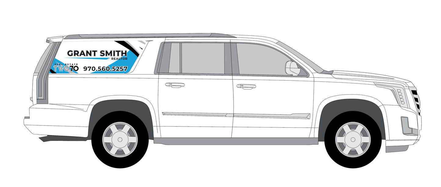 Real Estate Two70  -  Complete Window Perf Kit - Any Vehicle