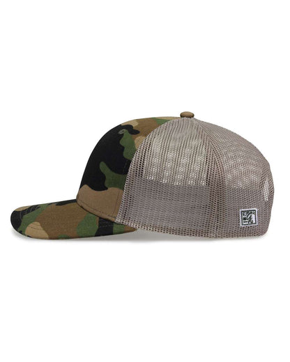 Camo Laser Engraved Trucker Hat Camo