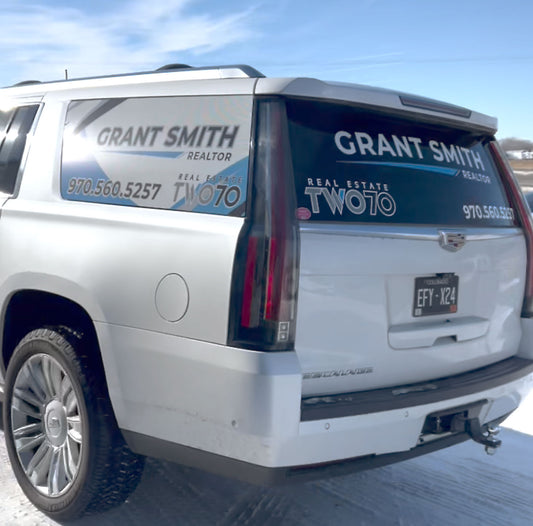 Real Estate Two70  -  Complete Window Perf Kit - Any Vehicle