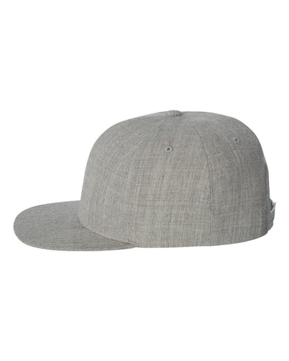 Fish Idaho Flat Bill Leather Patch Hat