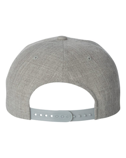 Fish Idaho Flat Bill Leather Patch Hat