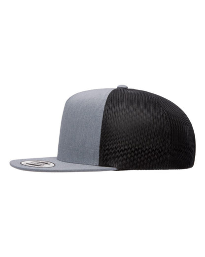 Custom Laser Engraved Flat Bill Hat Trucker Hat