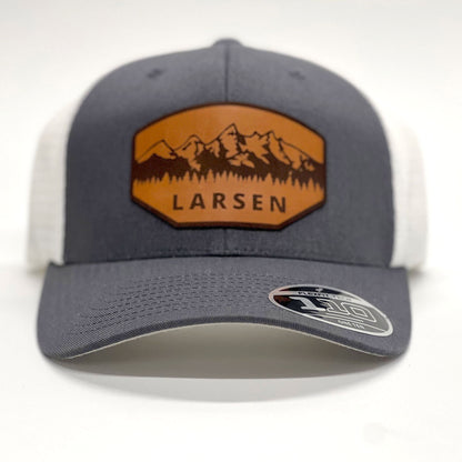 Custom Laser Engraved Trucker Hat Richardson 110