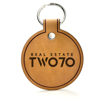Real Estate Two70 Key Chain & Custom Engraved Fob