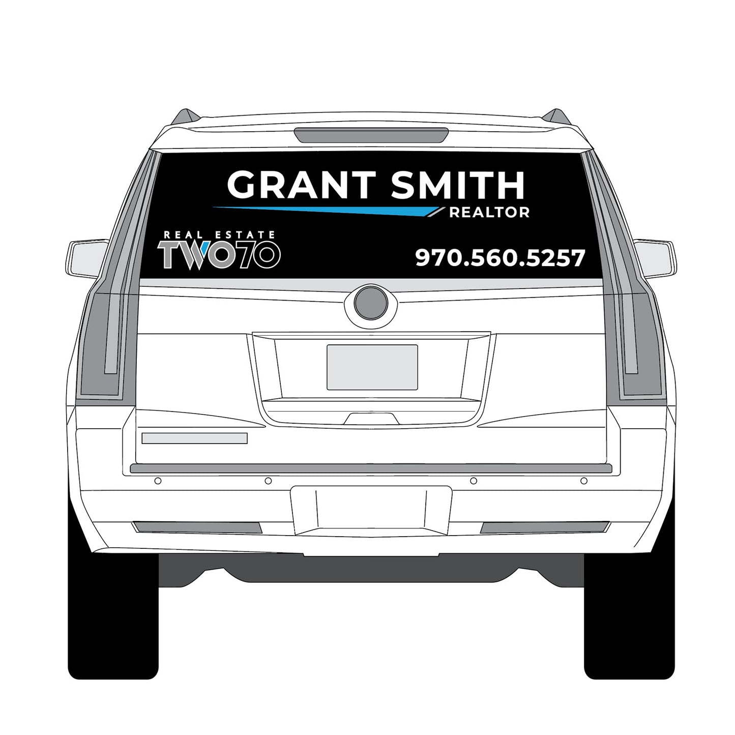 Real Estate Two70  -  Complete Window Perf Kit - Any Vehicle