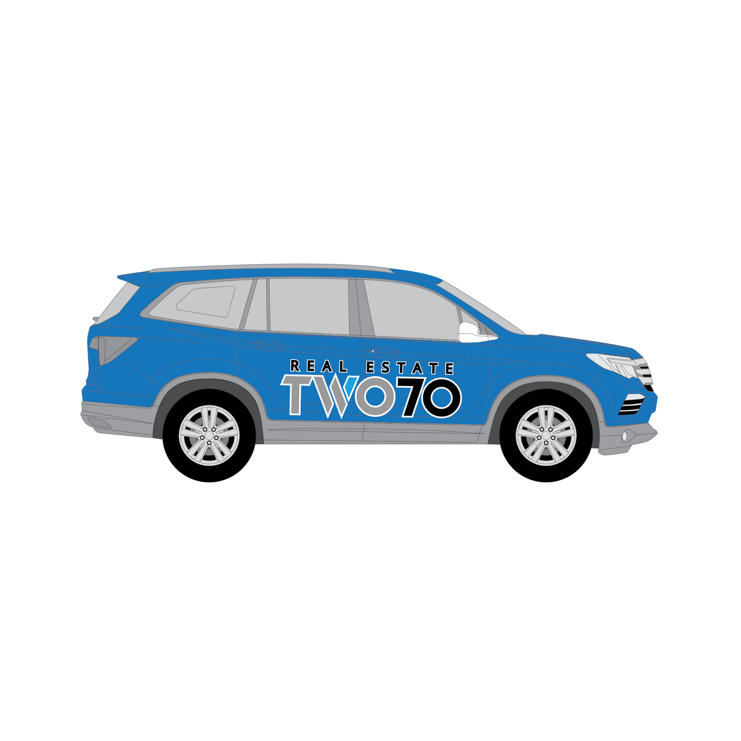 Real Estate Two70 Logo and Agent Info -  SUV's
